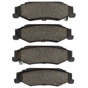 Chevrolet Corvette Brake Pads - Rear - R1 Concepts - Semi Metallic - `97-`13